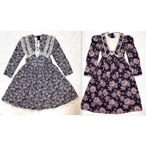 Lot Jessica McClintock Gunne Sax Ruth California Dresses Garden Girsl size 10 d